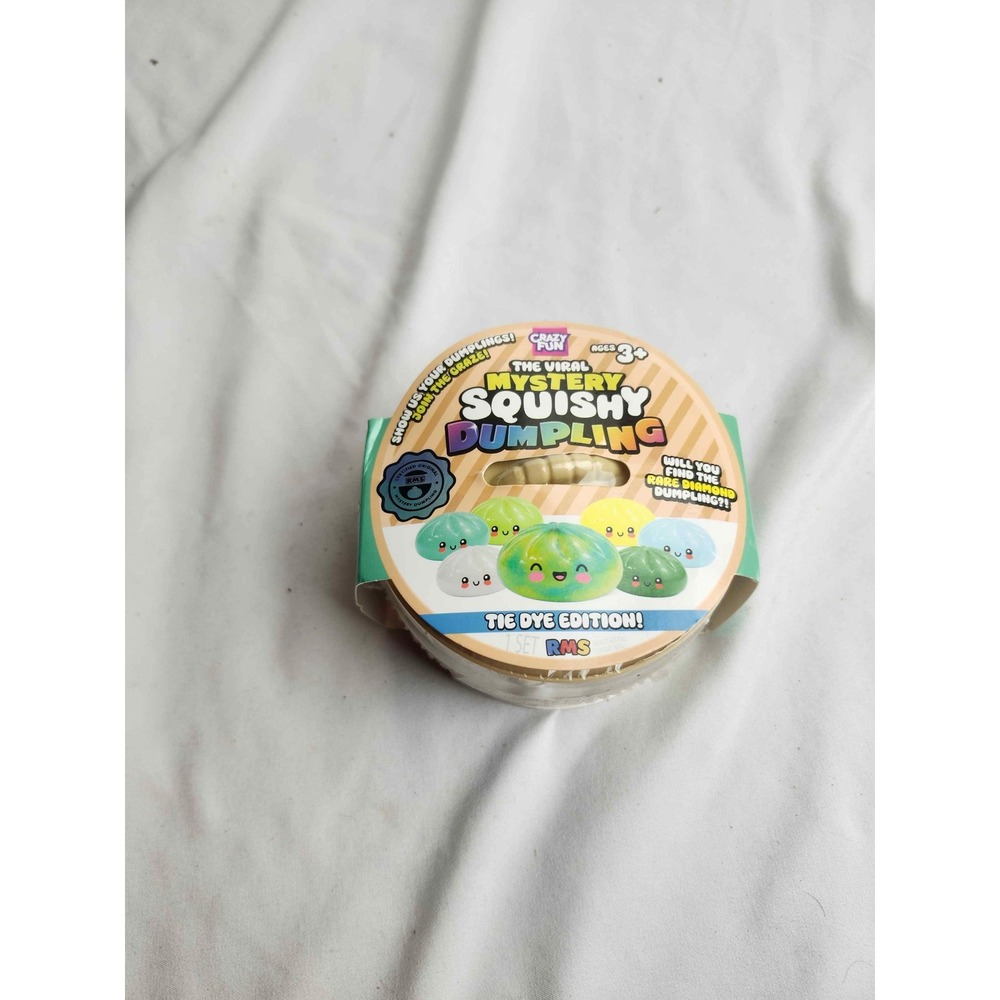 RMS Crazy Fun Mystery Squishy Dumpling Tie Dye Edition Blind Box Fidget Toy NEW